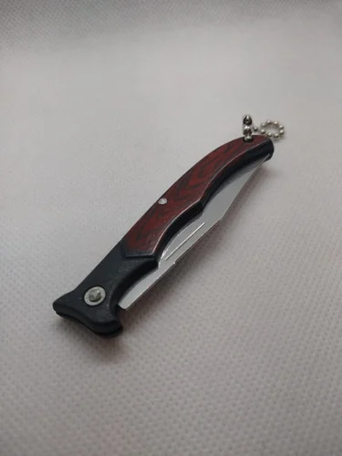 Navaja Táctica Llavero Acero Inoxidable Plegable Camping