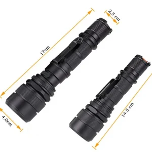 Linterna Recargable Alta Luz Led 5 Modos Zoom Profesional