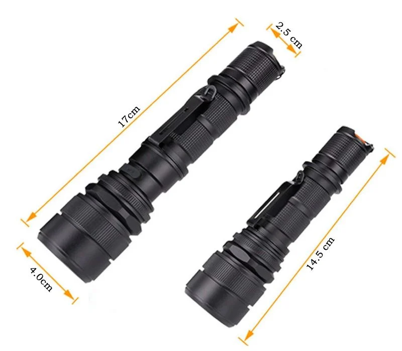 Linterna Recargable Alta Luz Led 5 Modos Zoom Profesional