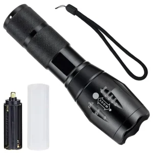 Linterna Recargable Alta Luz Led 5 Modos Zoom Profesional