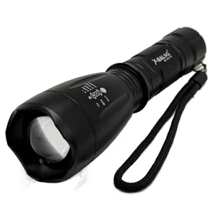Linterna Recargable Alta Luz Led 5 Modos Zoom Profesional