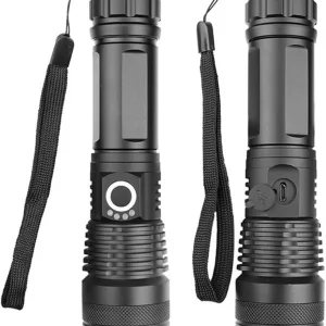 Linterna Recargable Luz Led Alta Potencia 5 Modos Zoom + Bateria