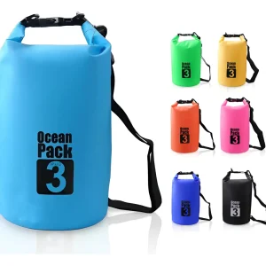 Bolsa Seca Impermeable 3L Mochila Bolso Para Camping Tula