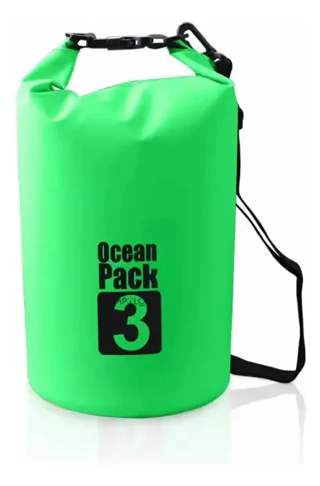 Bolsa Seca Impermeable 3L Mochila Bolso Para Camping Tula