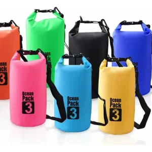 Bolsa Seca Impermeable 3L Mochila Bolso Para Camping Tula