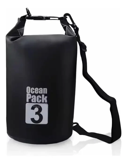 Bolsa Seca Impermeable 3L Mochila Bolso Para Camping Tula