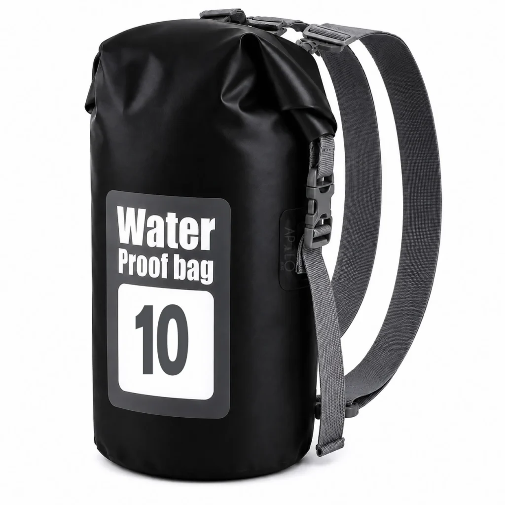 Bolsa Seca Impermeable 10L Mochila Bolso Doble Correa Tula