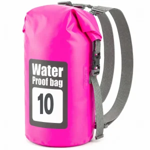 Bolsa Seca Impermeable 10L Mochila Bolso Doble Correa Tula