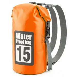 Bolsa Seca Impermeable 15L Mochila Bolso Doble Correa Tula