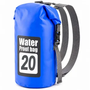 Bolsa Seca Impermeable 20L Mochila Bolso Doble Correa Tula