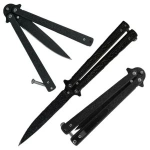 Navaja Mariposa Cuchillo Táctico Militar Camping Acero