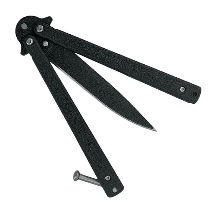 Navaja Mariposa Cuchillo Táctico Militar Camping Acero