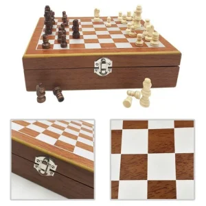 Set Licorera Wiskera 8 Oz Acero Inoxidable Con Ajedrez Y Copas