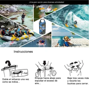 Bolso Impermeable Seca 15 Litros Ocean Pack