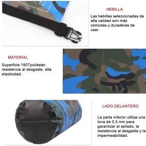 Bolsa Seca Impermeable 10 Litros Tula Mochila Ocean Pack