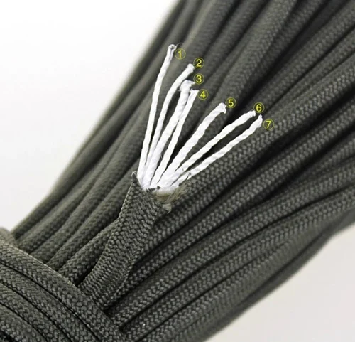 Cuerda Paracord 30 Mt 520 Libras 260 Kilos Cuerda Seguridad