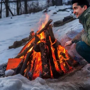 Pedernal Encendedor Iniciador Fuego Supervivencia Camping