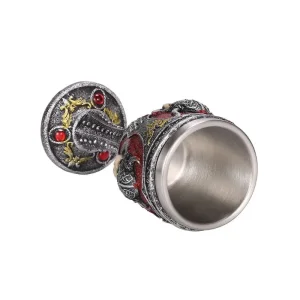 Copa Mug Decorativa Medieval Calavera Vikingo coleccionable