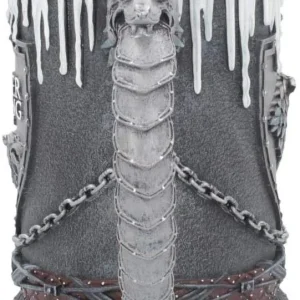 Vaso Taza Mug Decorativo Winter Is Coming Acero Coleccionable