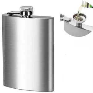 Licorera Whiskera 9 Onzas Acero Inoxidable Bebidas Licor