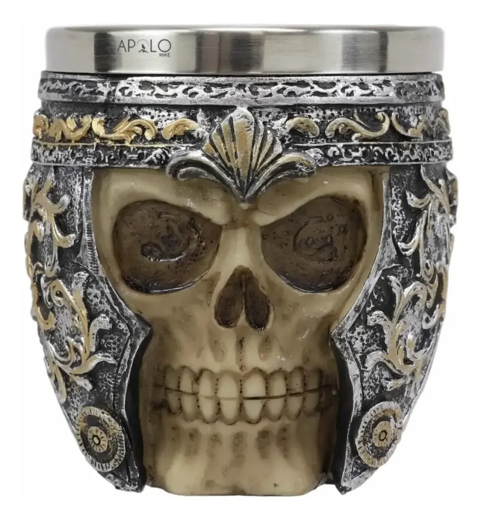 Copa Shots Decorativo Vaso Taza Mug Calavera Coleccionable