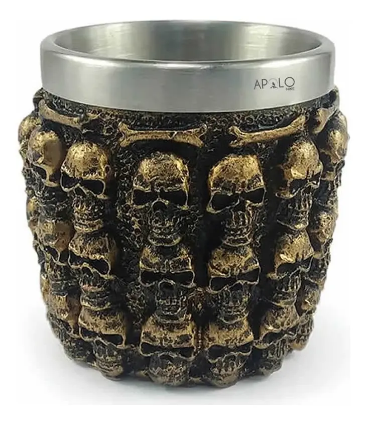 Copa Shots Decorativo Vaso Taza Mug Calavera Coleccionable