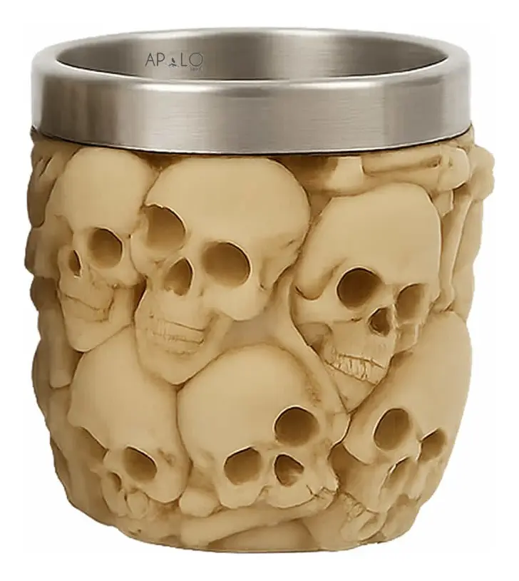 Copa Shots Decorativo Vaso Taza Mug Calavera Coleccionable