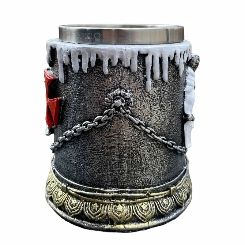 Vaso Taza Mug Decorativo Caballero Templario Coleccionable