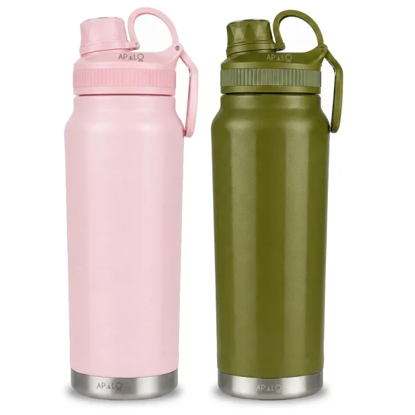 Termo Botella Térmico Acero Inoxidable 1000 ml Antiderrame