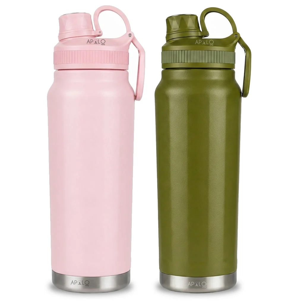 Termo Botella Térmico Acero Inoxidable 1000 ml Antiderrame