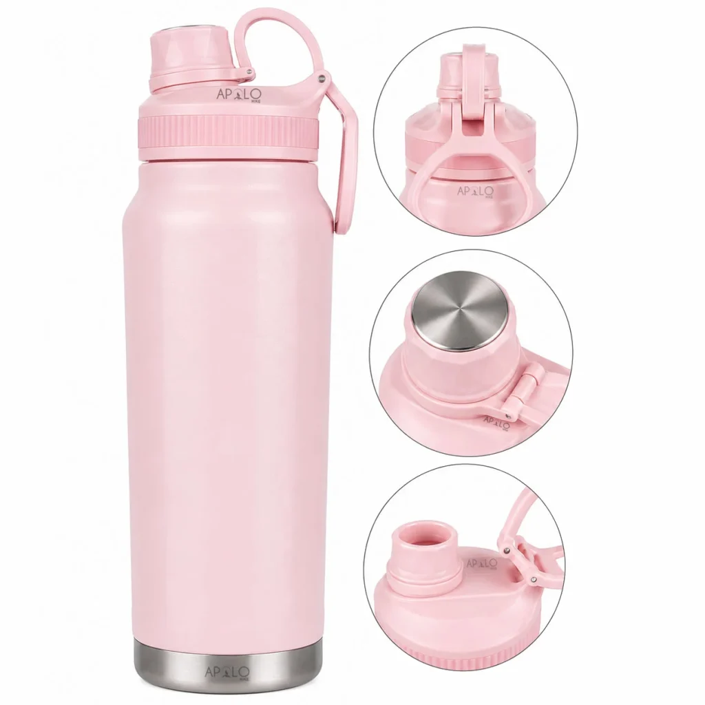 Termo Botella Térmico Acero Inoxidable 1000 ml Antiderrame