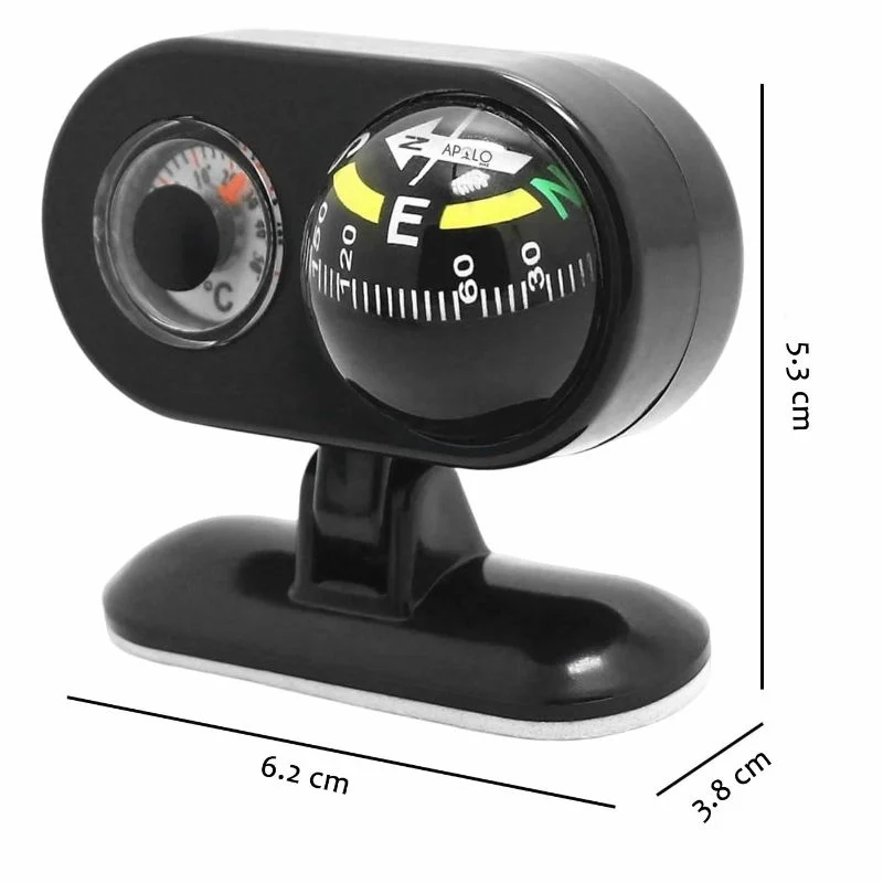 Brujula Tactica Para Carro Compass Automovil Supervivencia Camping