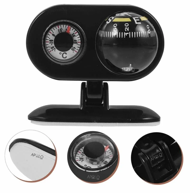 Brujula Tactica Para Carro Compass Automovil Supervivencia Camping