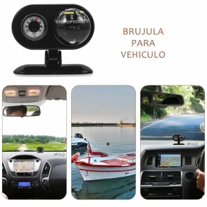 Brujula Tactica Para Carro Compass Automovil Supervivencia Camping
