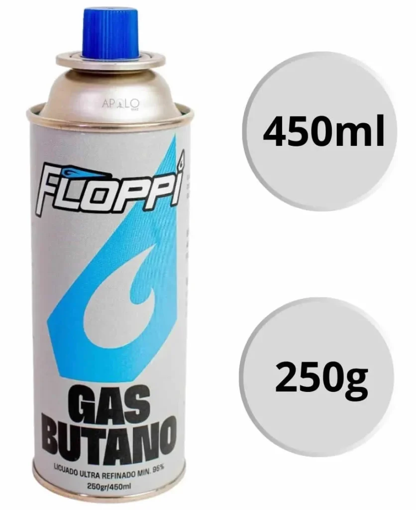 Tanque Gas Butano X 2 Und Cocina Soplete Encendedor Camping