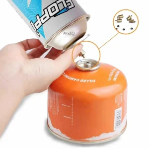 Tanque Gas Butano X 2 Und Cocina Soplete Encendedor Camping