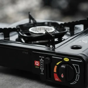 Estufa Portatil Fogon Camping + Accesorios + 2 Gas Butano