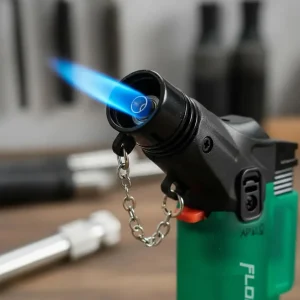 Encendedor Mini Soplete Flameador Estufa + 1 Recarga Butano