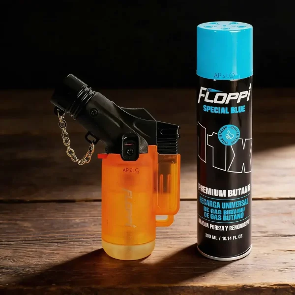 Encendedor Mini Soplete Flameador Estufa + 1 Recarga Butano