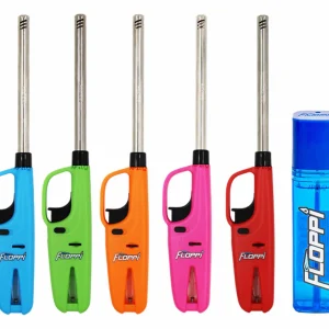 Encendedor Mechero Briquet Cocina + 1 Recarga Gas Butano