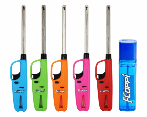 Encendedor Mechero Briquet Cocina + 1 Recarga Gas Butano