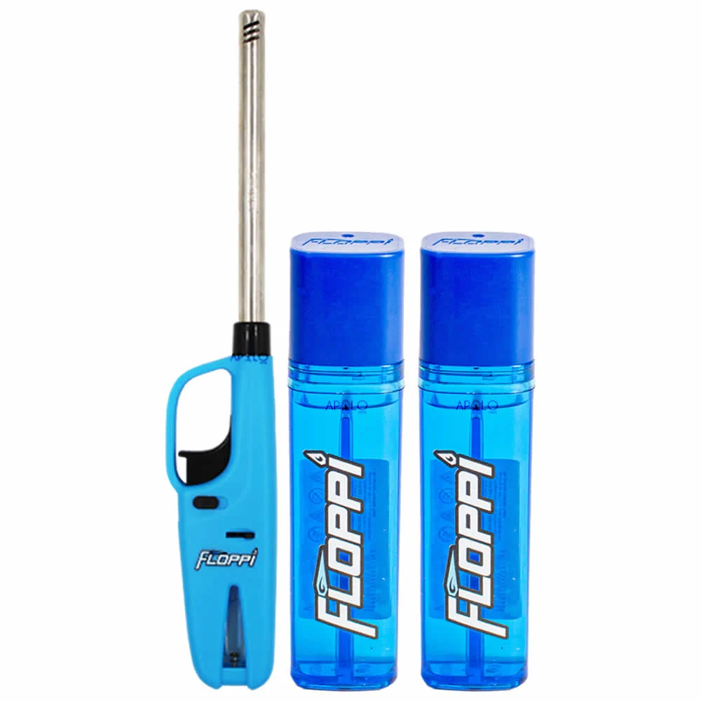 Encendedor Mechero Briquet Cocina + 2 Recargas Gas Butano