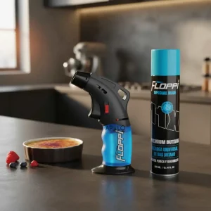 Encendedor Flameador Soplete Cocina + 1 Recarga Gas Butano