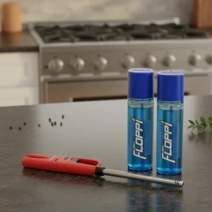 Encendedor Mechero Briquet Cocina + 2 Recargas Gas Butano