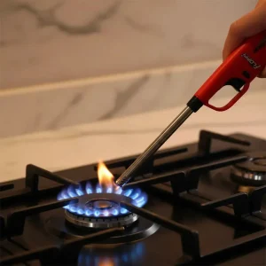 Encendedor Mechero Briquet Cocina + 2 Recargas Gas Butano