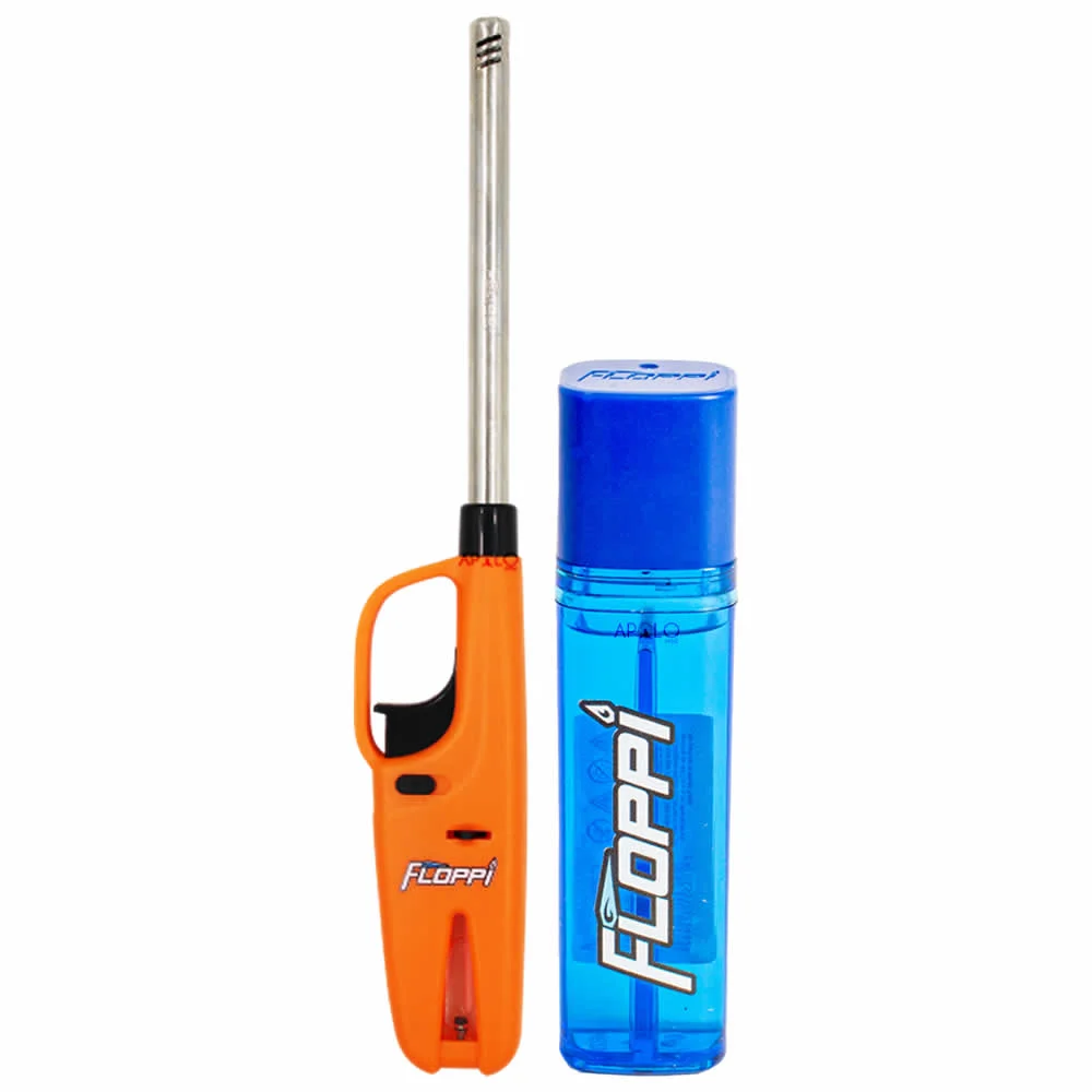 Encendedor Mechero Briquet Cocina + 1 Recarga Gas Butano