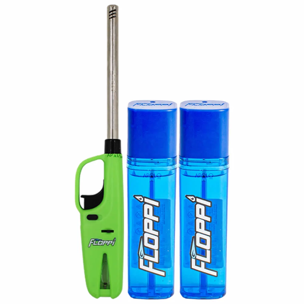 Encendedor Mechero Briquet Cocina + 2 Recargas Gas Butano