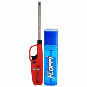 Encendedor Mechero Briquet Cocina + 1 Recarga Gas Butano