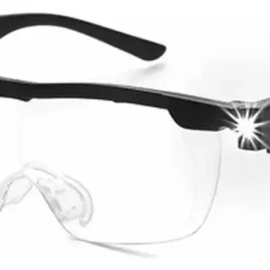 Gafas Lupa Aumento Proteccion Vision Luz Led Zoom 160 %