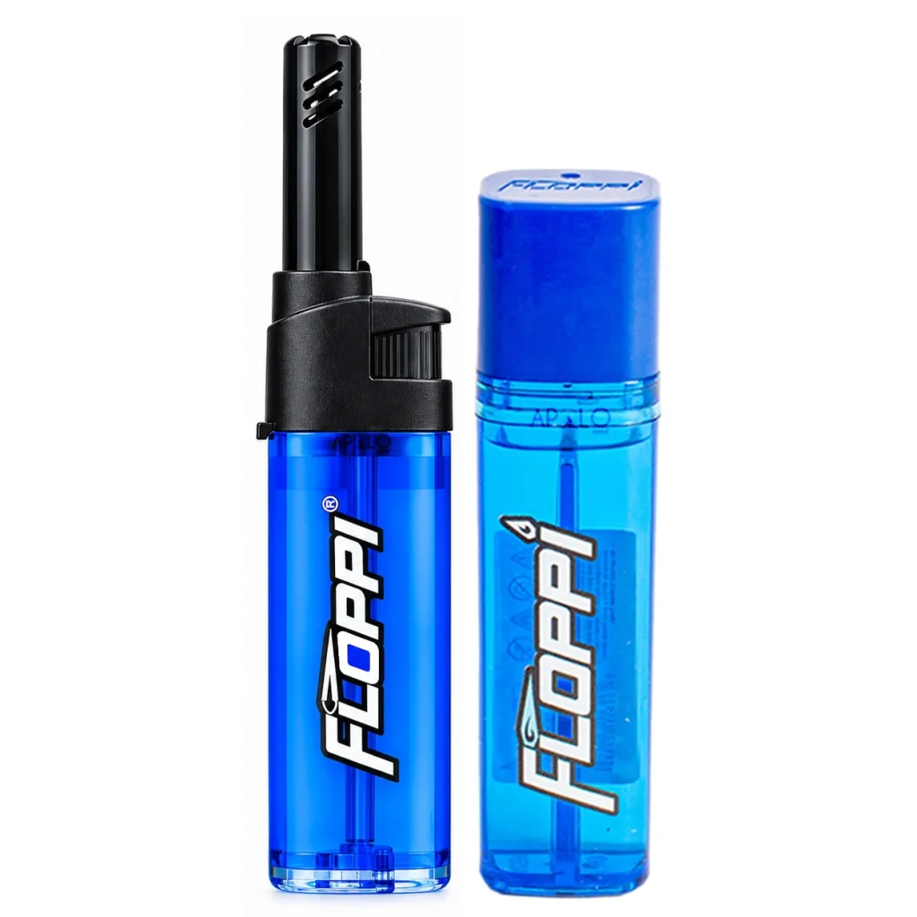 Encendedor Recargable Briquet Ajustable + 1 Recarga Gas Butano